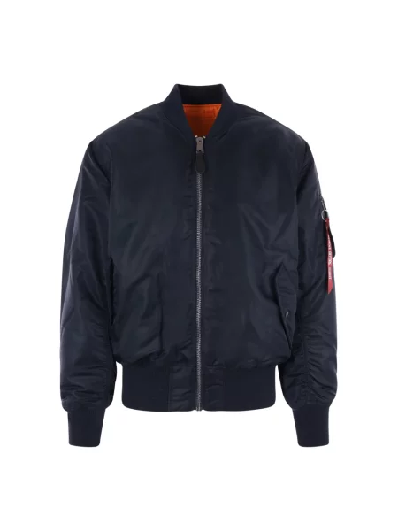Kurtka bomber Alpha Industries niebieski