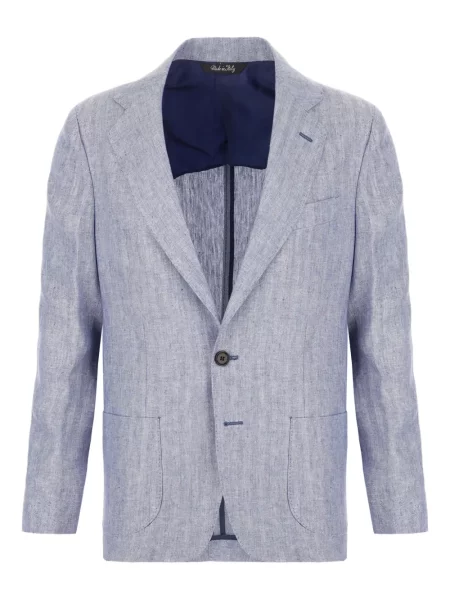 Sacou Colamarino cu broderie de in albastru