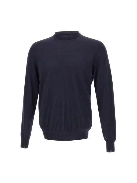Sweter Filippo De Laurentiis z kaszmiru niebieski