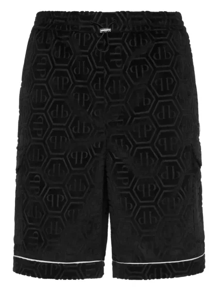 Pantaloni scurți Philipp Plein negru