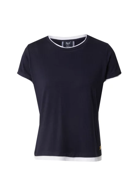 ITALIA Tričko Camilla černá bílá