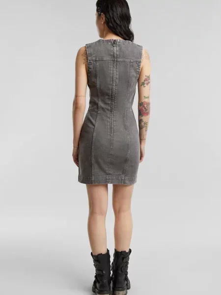 Джинсовое платье G-star Raw серое