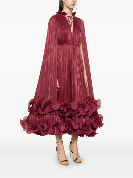 Rochie maxi Ana Radu de costum roșu