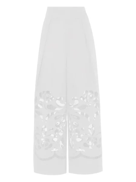 Pantaloni Temperley London alb