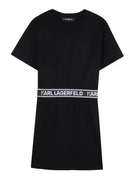 Karl Lagerfeld Kids Φόρεμα καθημερινό D μαύρο