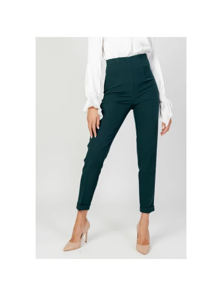 Pantaloni Sandro Ferrone alb