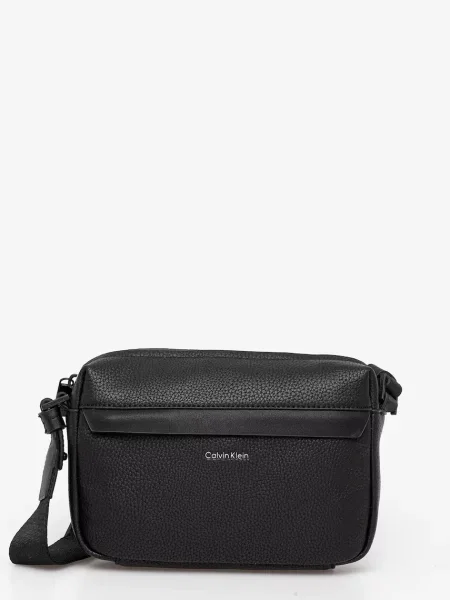 Чанта през рамо Calvin Klein черно