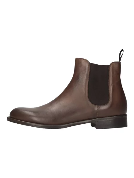 Buty do kostki Jerold Wilton skórzane brązowe