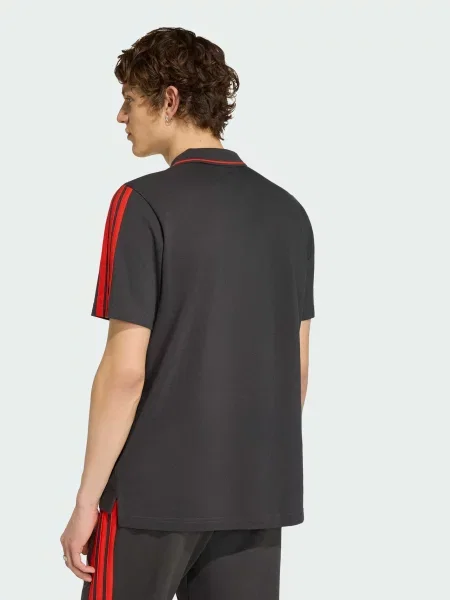 Поло Adidas черное