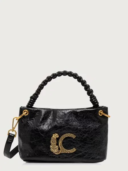 Lola Casademunt geantă crossbody pentru femei cu imitație de piele negru