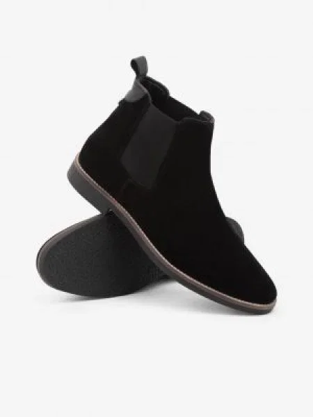 Členkové topánky Ombre Clothing čierna
