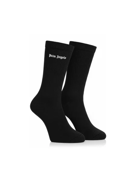 Șosete Palm Angels cu broderie negru