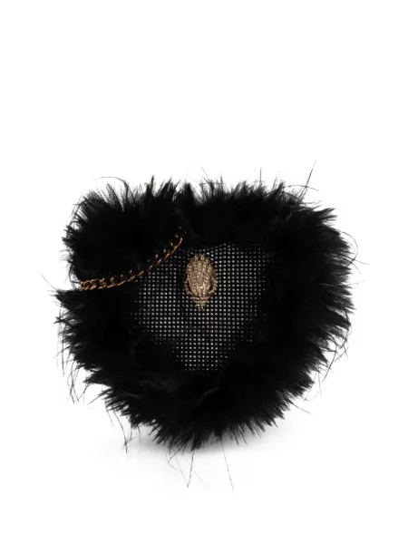 Body Kurt Geiger London cu motiv cu inimi cu bretele negru