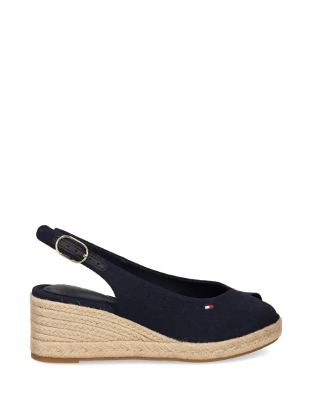 Espadrile Tommy Hilfiger cu pană albastru