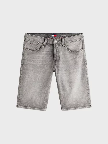 Джинсовые шорты Tommy Jeans серые