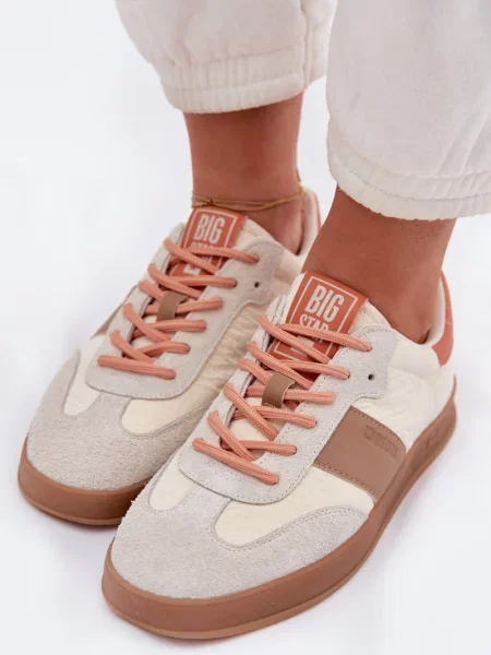 Teniși Big Star Shoes din piele maro