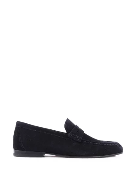 Pantofi loafer Posa din piele de căprioară albastru