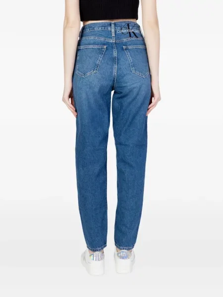 Zúžené džínsy Calvin Klein Jeans modrá