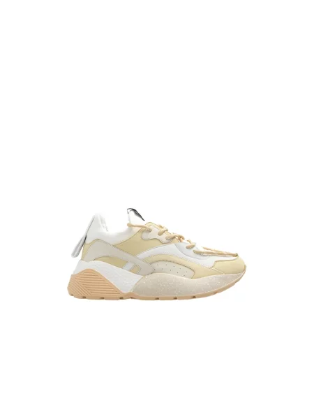 Sneakersy Stella Mccartney skórzane żółte
