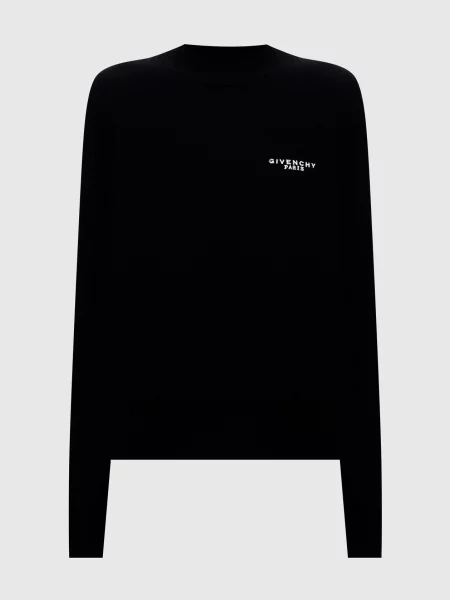 Шерстяной свитер Givenchy черный