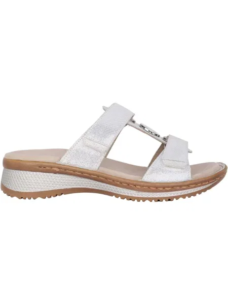 Pantofi Ara tip Hawaii argintiu
