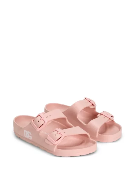Kapcie dziecięce Dolce And Gabbana różowe
