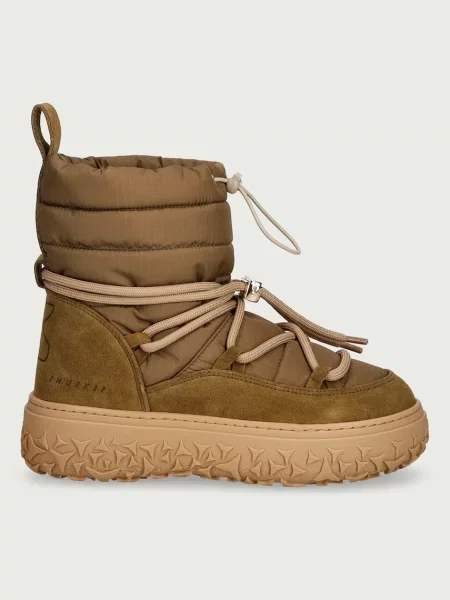 Inuikii Technical Suede snehule dámske zelená