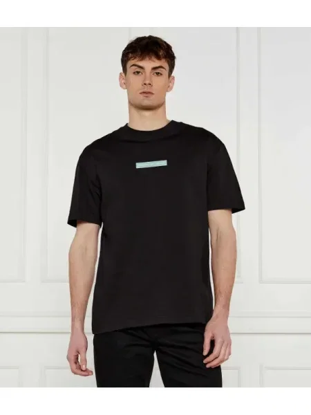 Calvin Klein Jeans Póló | Relaxed fit fekete