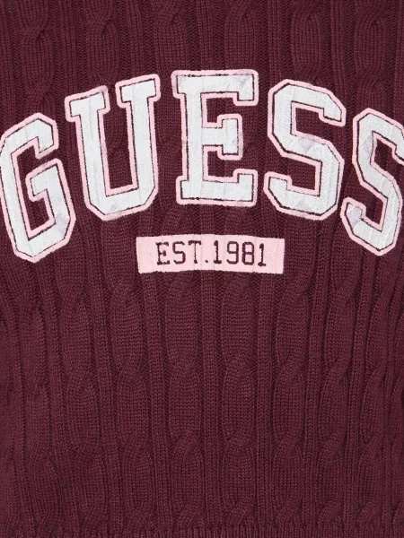Guess Sweter rot biały