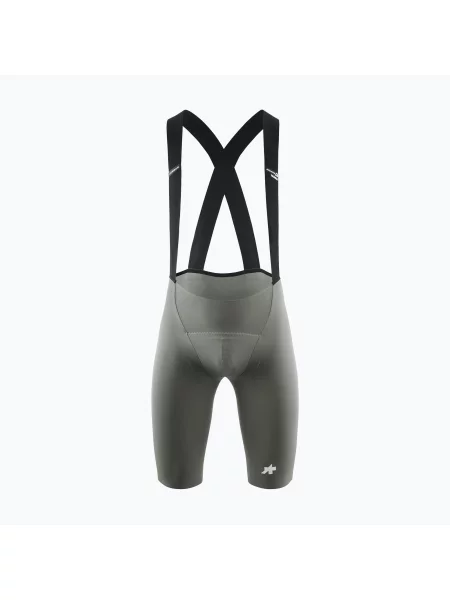 Мъжки къси панталони за колоездене ASSOS Equipe R edge green зелено