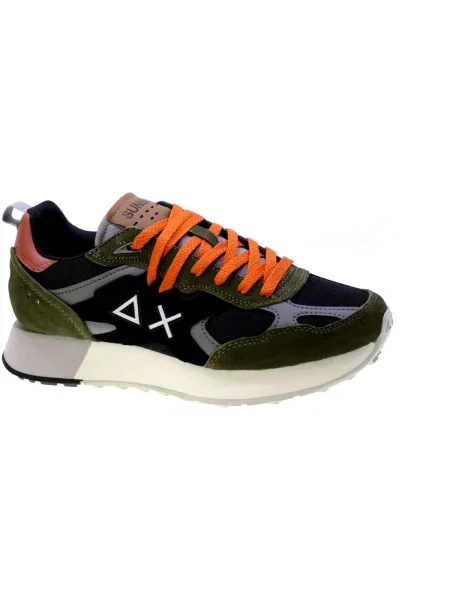 Pantofi Sun68 verde