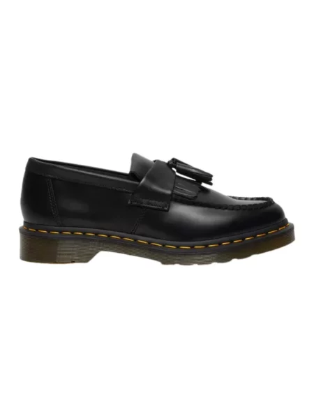 Dr. Martens Adrian Smooth Leather Tassel Loafers Kobiety Obuwie Dr. Martens Size: 7 czarny