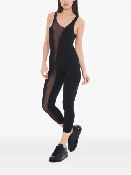 Salopetă Tessitura Body Couture negru
