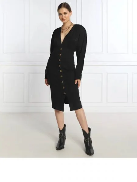 Pinko Rochie RUGGITO negru