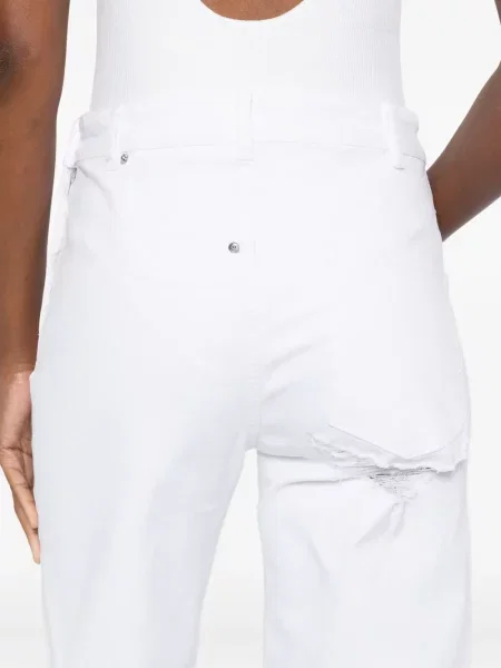 Pantaloni Medeea alb