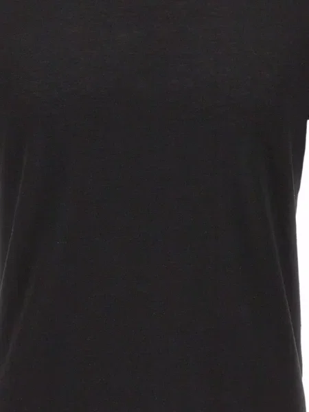 Scurt tricou Gran Sasso cu decolteu rotund negru