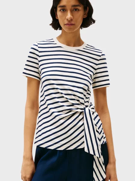 Смугаста футболка Tommy Hilfiger біла