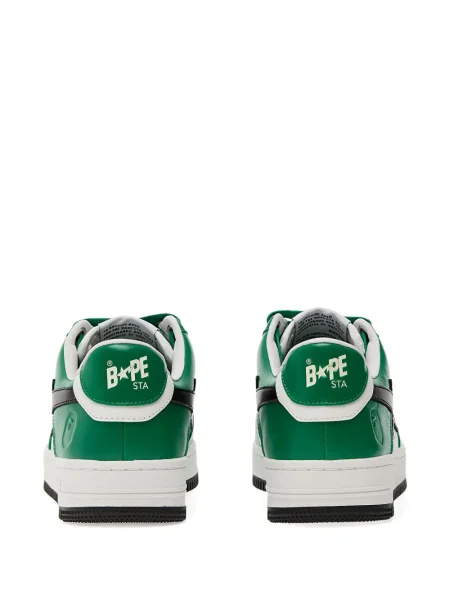 Sneakerși A Bathing Ape® din piele verde