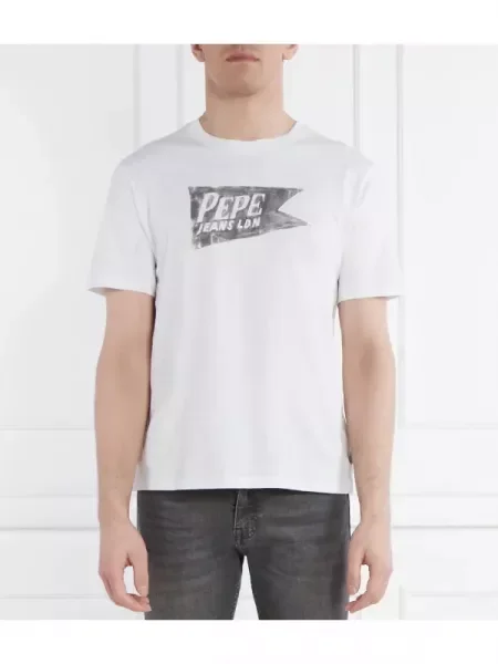 Pepe Jeans London Tricou alb