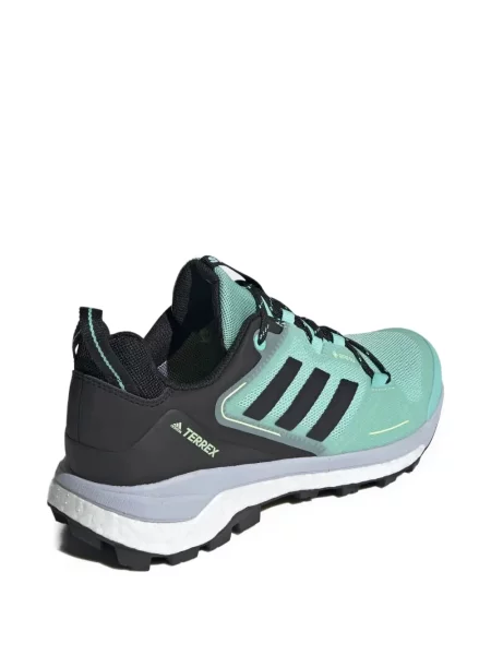 Pruhované trekkingové lněné tenisky Adidas UltraBoost šedé