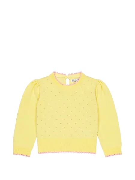 Sweter dziecięcy Miss Grant żółty