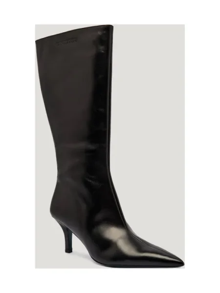 Patrizia Pepe De piele cizme cu subțire negru