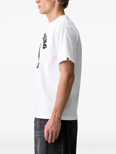 Μπλούζα A Bathing Ape® με σχέδιο παραλλαγής λευκό