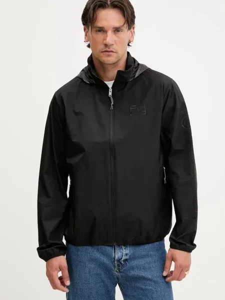 Tommy Jeans geacă de tranzitie negru
