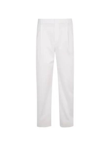 Плисирани панталон Agnona бяло