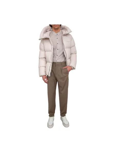 Koszula Emporio Armani w paski z paskiem