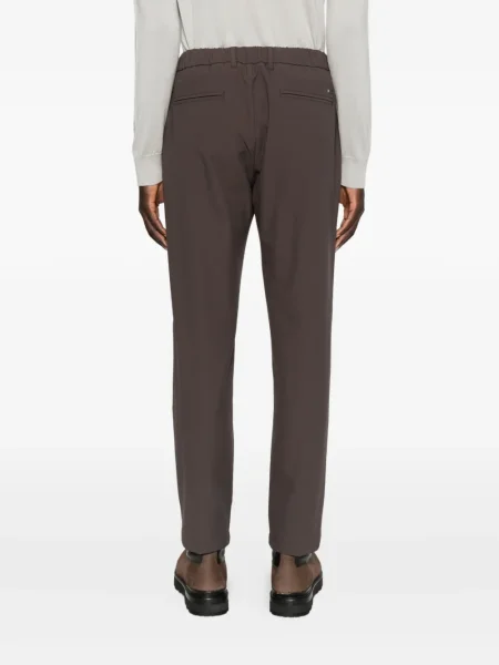 Pantaloni Herno plisate maro