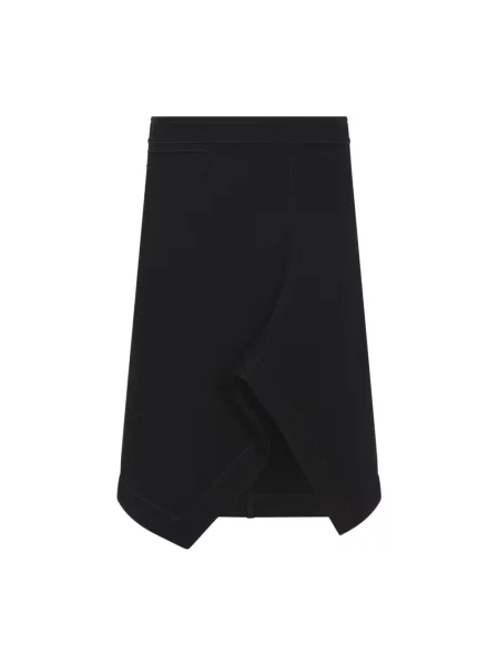 Spódnica skórzana Lemaire czarna