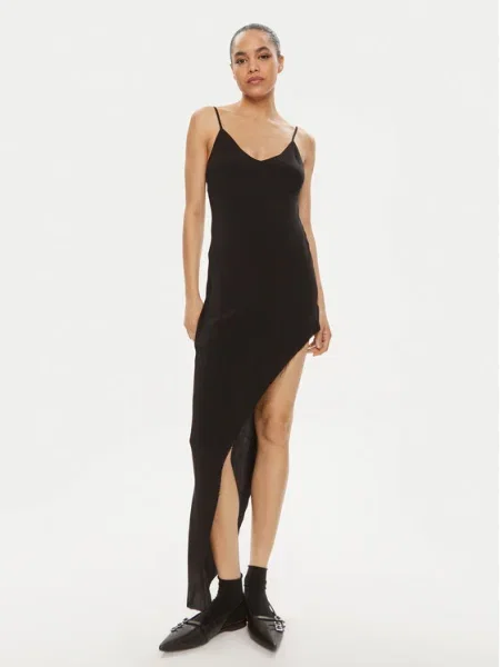 One Teaspoon Rochie cocktail Goldie negru