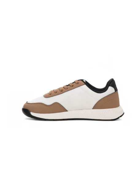 Sneakersy Boss beżowe